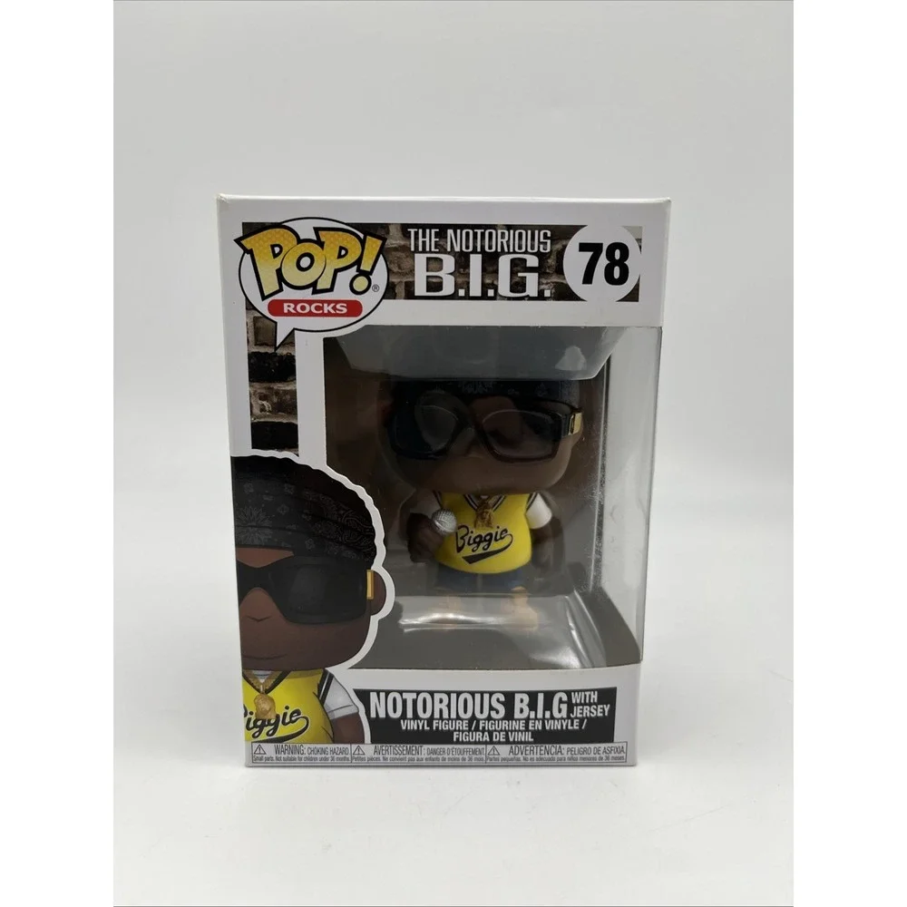 Funko Pop Notorious Big B.I.G.‎ #78 with Jersey